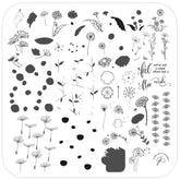 Feel Free (CjS-158) - CJS Medium Stamping Plate
